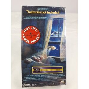 Batteries Not Included VHS 1987 Steven Spielberg MCA Universal Sealed New 80770